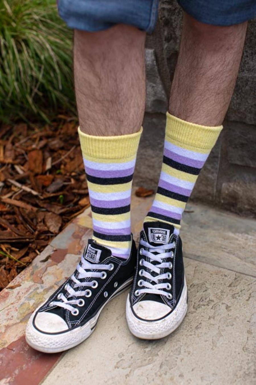 Socks Dreamer Socks Midcalves | Pride Stripes Cotton Crew Socks