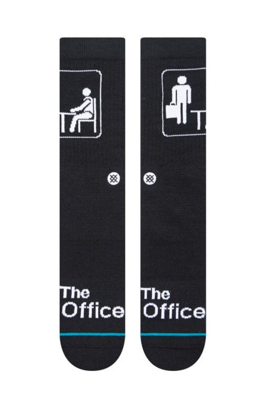 Socks Stance Crew Socks | The Office Intro Crew