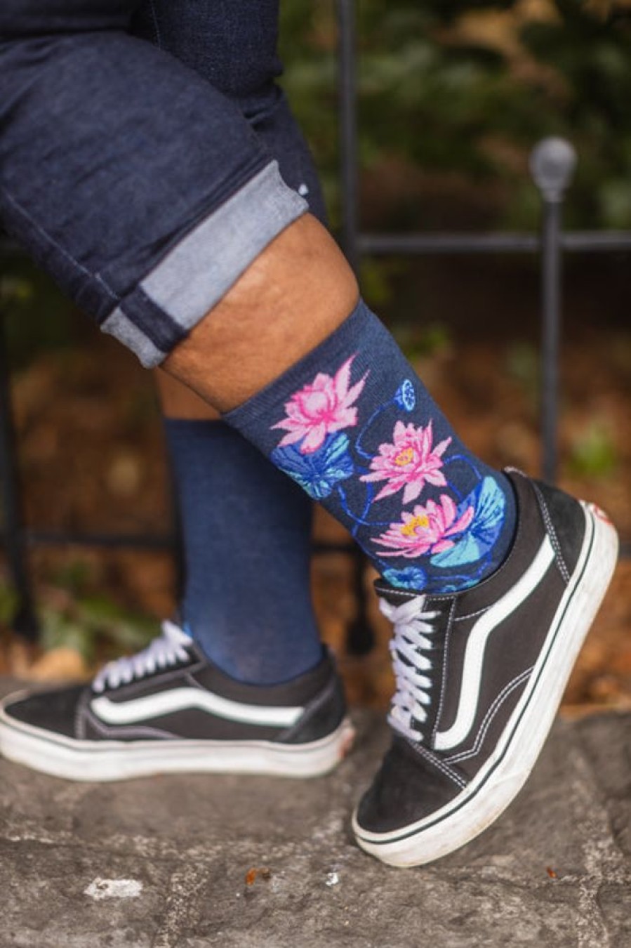 Socks Mod Sock Crew Socks | Moonlight Lotus Crew