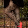 Plus Size Leg Avenue Plus Size Tights | Plus Size Flame Net Tights