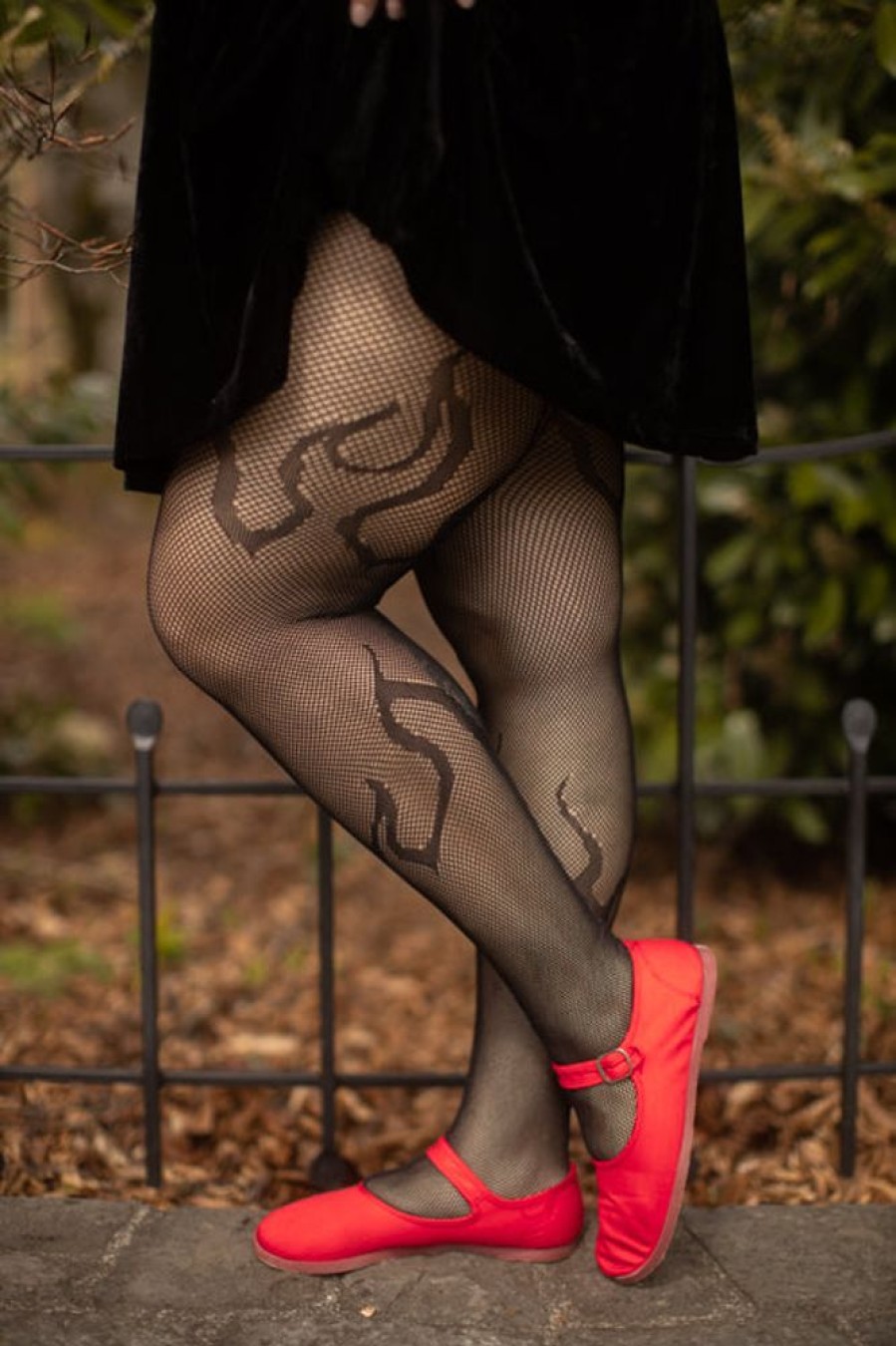 Plus Size Leg Avenue Plus Size Tights | Plus Size Flame Net Tights