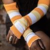 Accessories DreaM Stockings Sleeves | Candy Corn Stripes Warmers