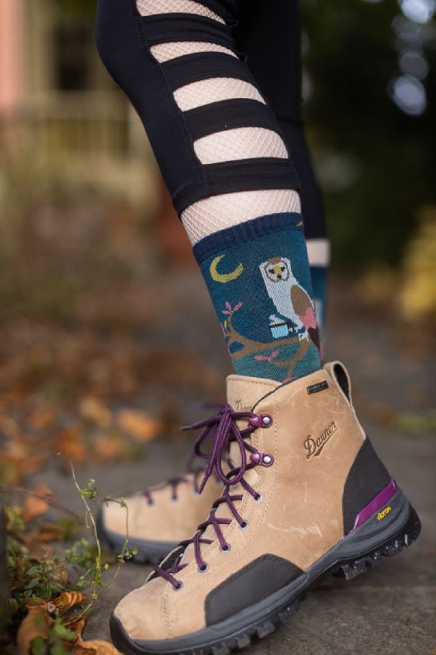 Socks Darn Tough Crew Socks | Owl Critter Club Hiking Micro Crew