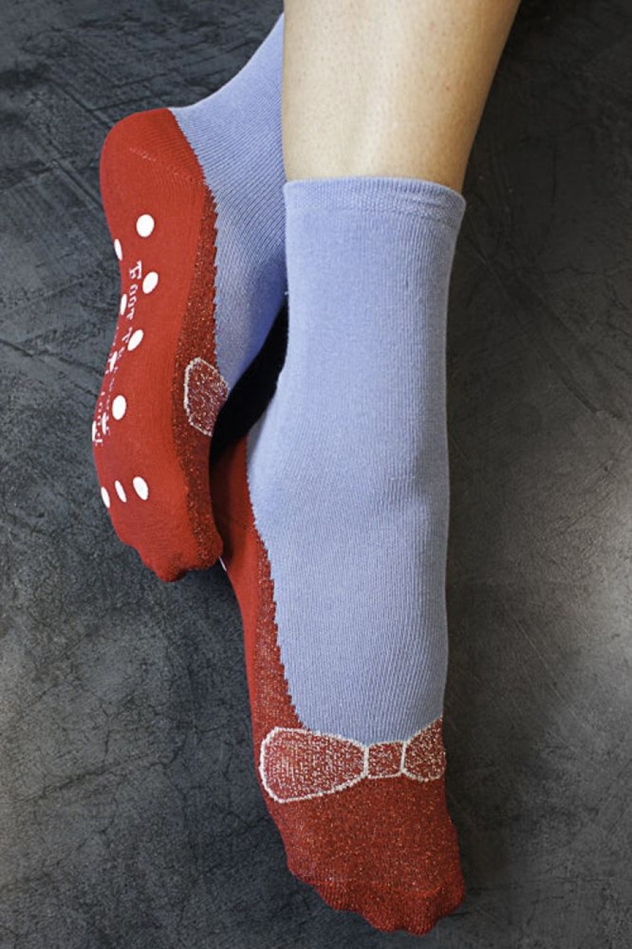 Socks Foot Traffic Crew Socks | Ruby Slipper Socks