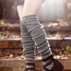 Socks Tabbisocks Over The Knee | Space Dyed Scrunchy Socks