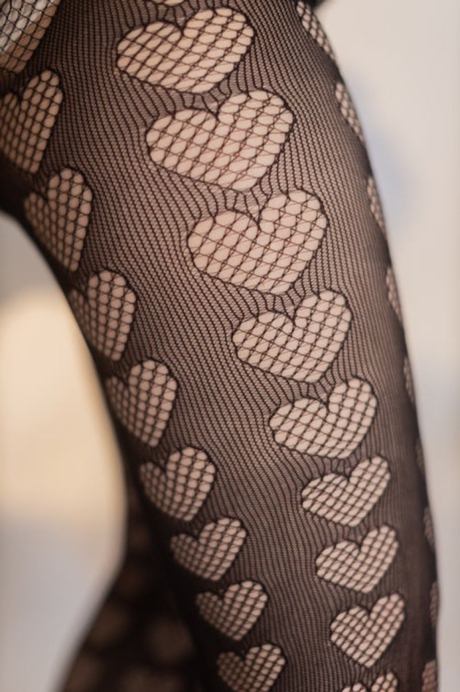 Plus Size Killer Legs Plus Size Tights | Plus Size Oh My Hearts Net Tights