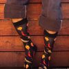 Plus Size Mod Sock Plus Size Crew Socks | Hot Chili Peppers Crew