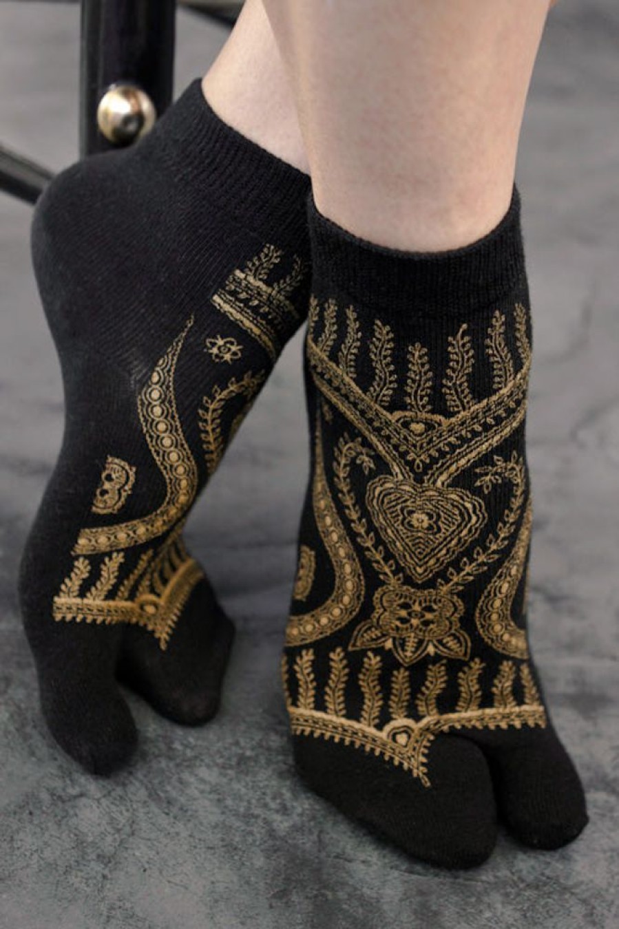 Socks Polonova Crews & Midcalves | Polonova Mehndi Tabi Socks