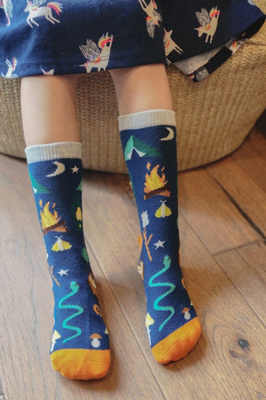 Socks Socksmith Kids Socks | Kid'S Summer Camp Friends Crew