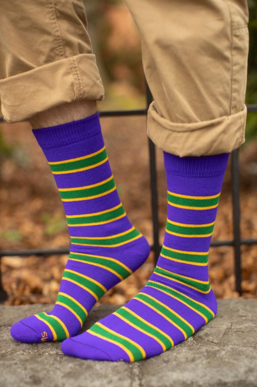 Socks Dreamer Socks Crew Socks | Mardi Gras Krewe Socks