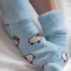 Plus Size Outer Gear Plus Size Crew Socks | New Zealand Sleepy Sheep Bed Socks