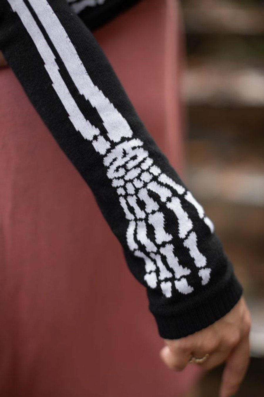 Accessories Tabbisocks Arm Warmers | Skeleton Sleeves