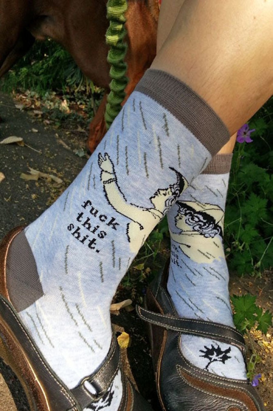 Socks BlueQ Crew Socks | F*** This S*** Crew