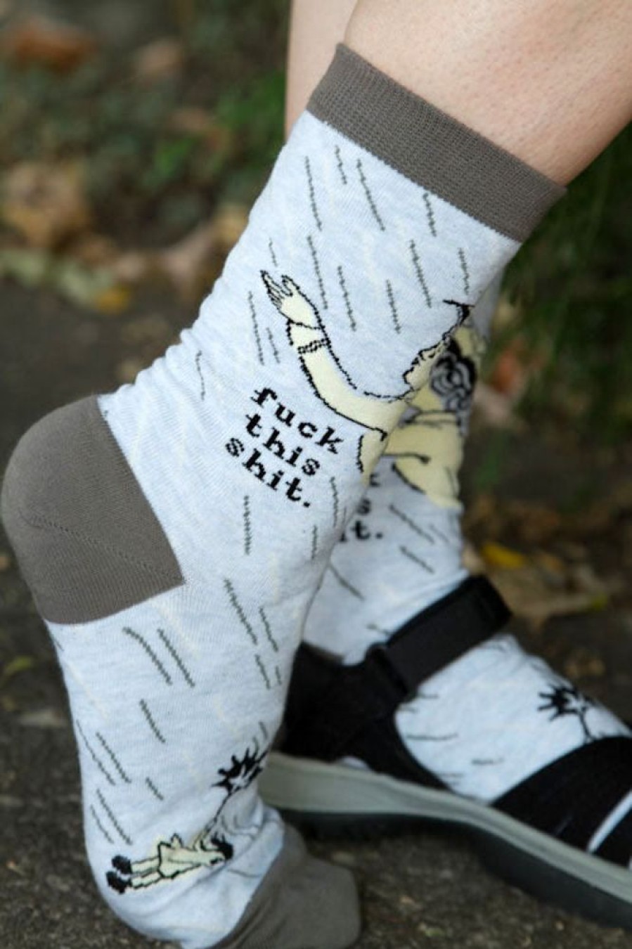 Socks BlueQ Crew Socks | F*** This S*** Crew