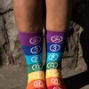 Plus Size Tabbisocks Plus Size Crew Socks | Chakra Balance Tabi Socks