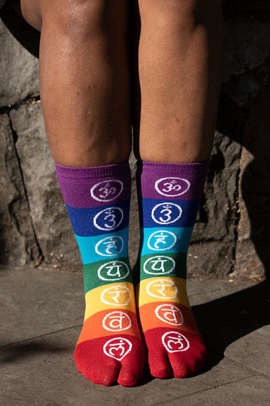 Plus Size Tabbisocks Plus Size Crew Socks | Chakra Balance Tabi Socks