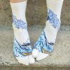 Socks Tabbisocks Crew Socks | Hokusai Tabi Socks