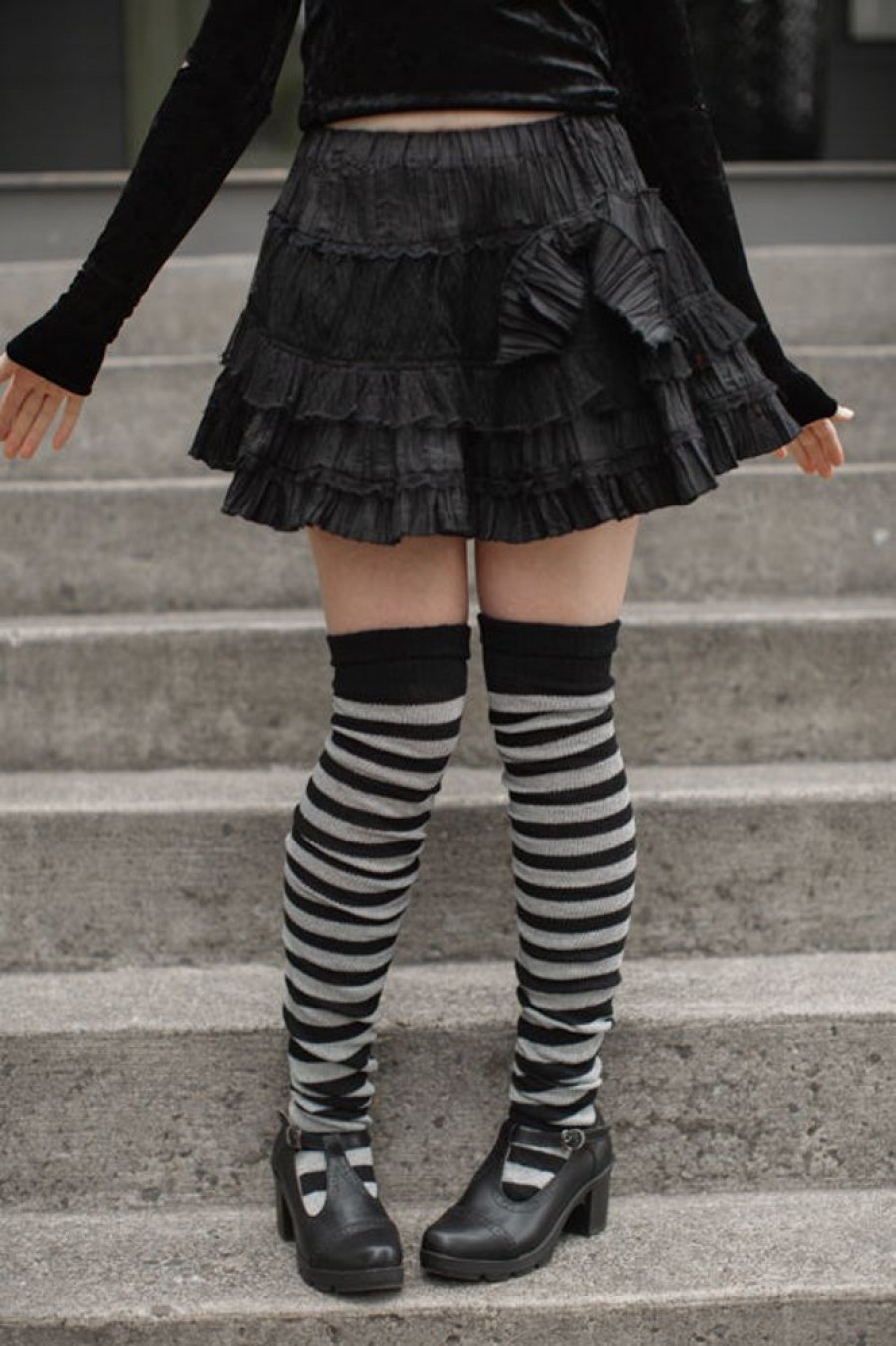 Socks DreaM Stockings Thigh Highs | Super Stripes Thigh High Socks