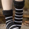 Socks Outer Gear | New Zealand Bed Socks With Stripes