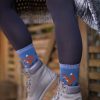 Socks Darn Tough Crew Socks | Fox Critter Club Hiking Micro Crew