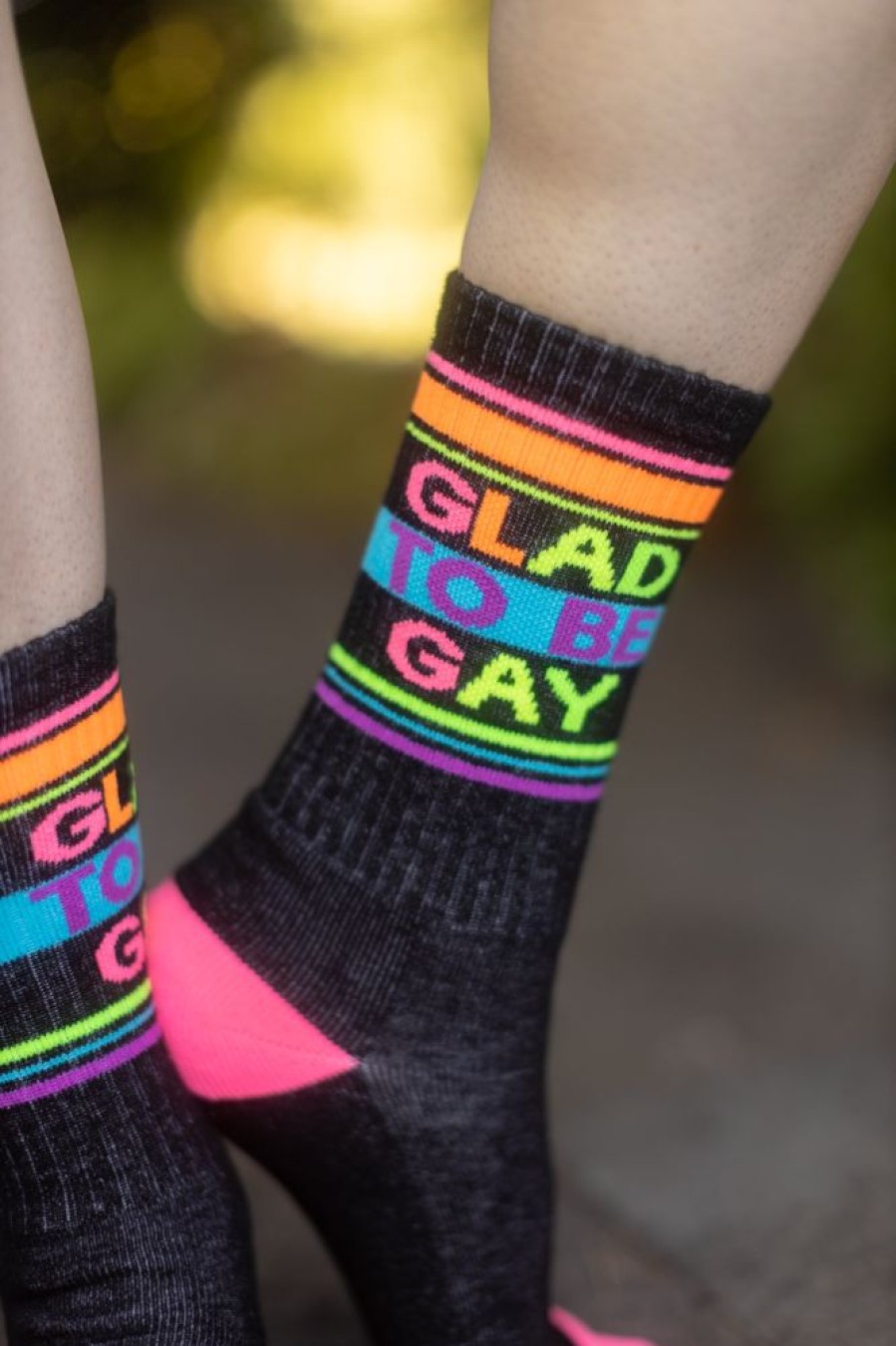 Socks Gumball Poodle Midcalves | Glad To Be Gay Crew