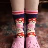 Socks Sock It To Me | Magic Mushrooms Slipper Socks