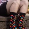 Socks Happy Socks Crew Socks | Flames Crew