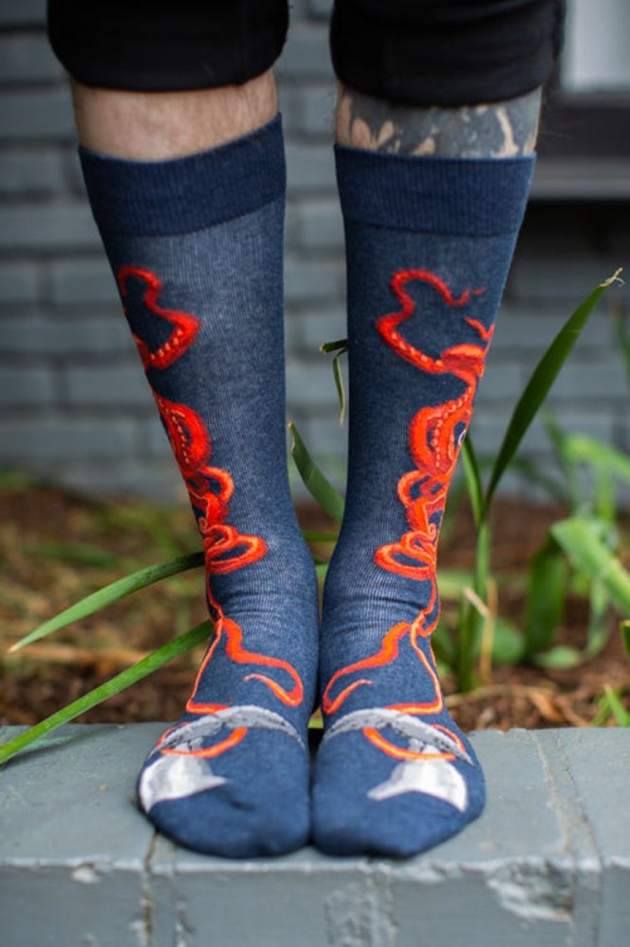 Plus Size Mod Sock Plus Size Crew Socks | Giant Squid Crew