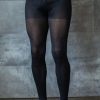 Tights & Leggings Glamory Sheer To Waist Tights | Opaque Tights With Fly