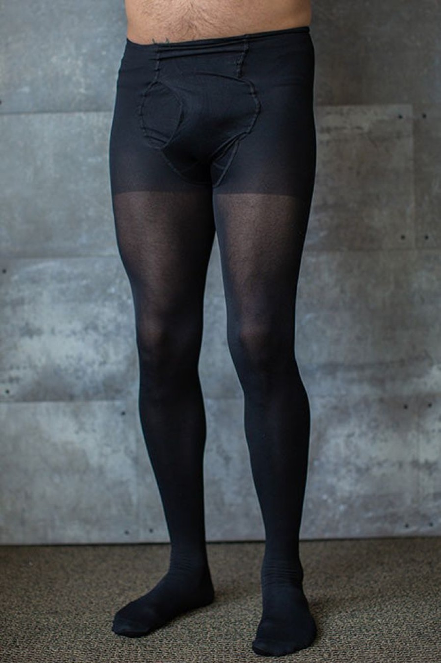 Tights & Leggings Glamory Sheer To Waist Tights | Opaque Tights With Fly