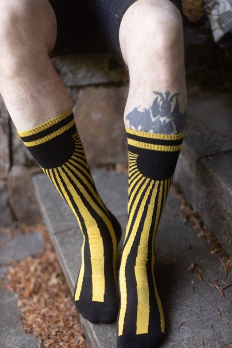 Socks Happy Socks Midcalves | Athletic Sunset Sparkle Crew