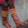 Socks DreaM Stockings Over The Knee | Super Stripes Knee Socks