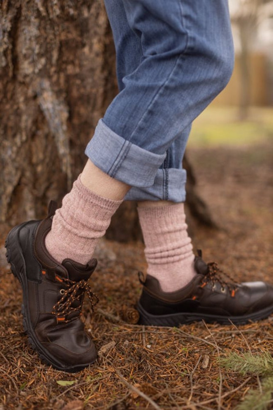 Socks Dreamer Socks Crew Socks | The Alaskan - Merino Wool Hiking Crew Socks