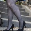 Plus Size Leg Avenue Plus Size Tights | Glitter Fishnet Tights