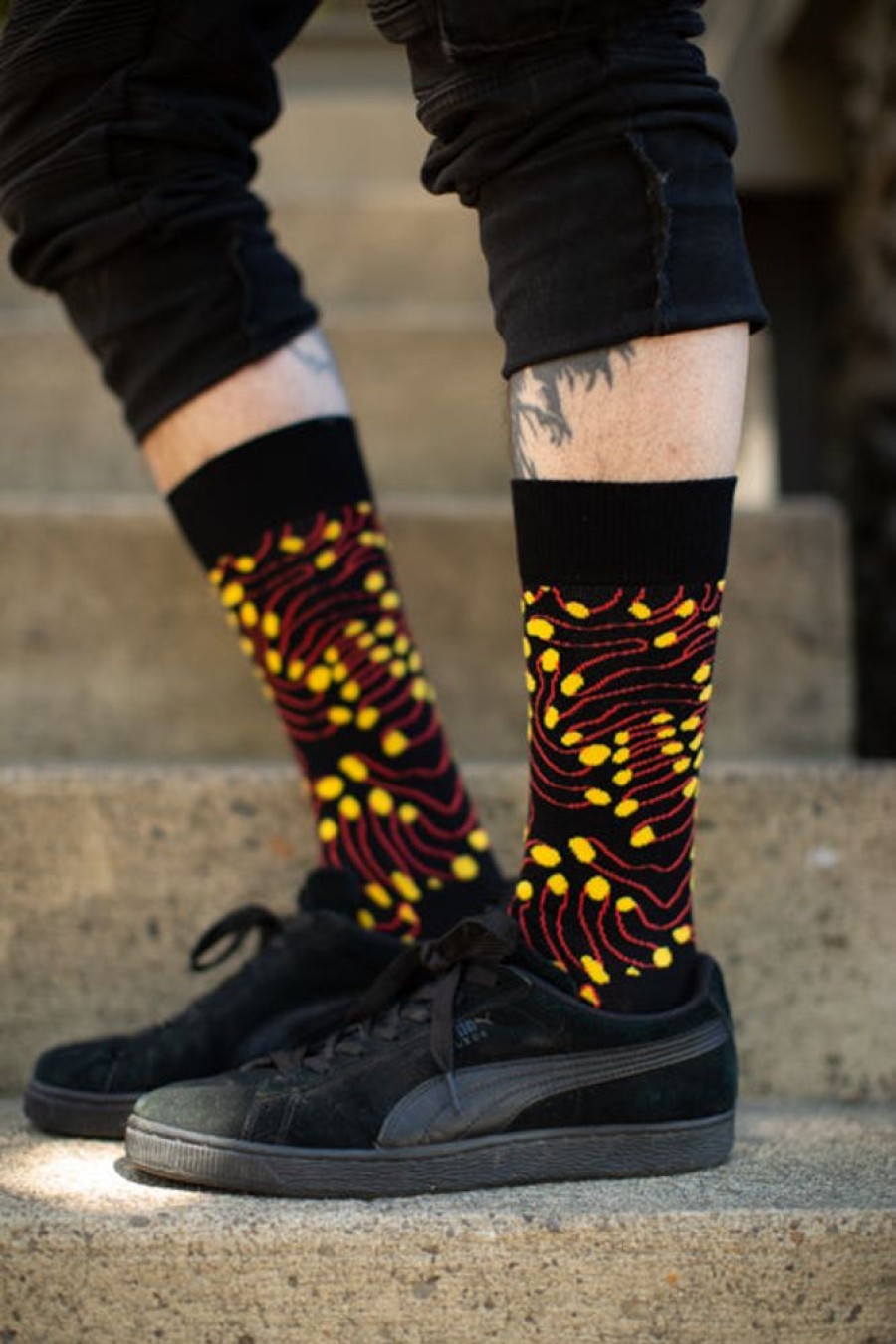 Socks Happy Socks Crew Socks | Eternal Fingers Crew