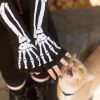 Accessories Leg Avenue Fingerless Gloves | Skeleton Fingerless Gloves