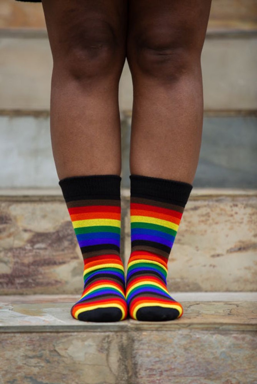 Socks Dreamer Socks Midcalves | Philly Rainbow Crew Socks