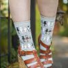 Socks K Bell Crew Socks | Cat Tails Crew