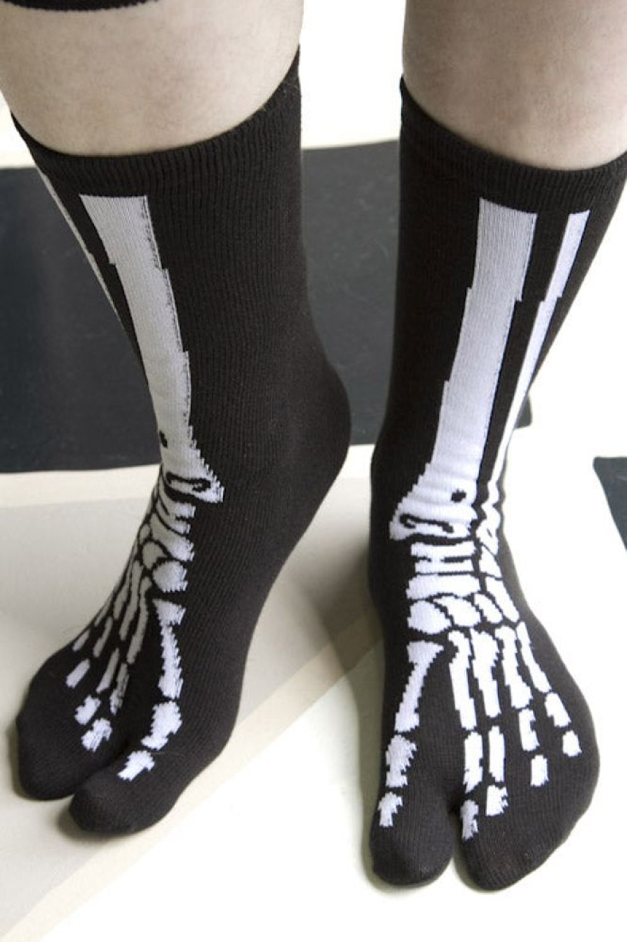 Socks Tabbisocks Midcalves | Skeleton Tabi Socks