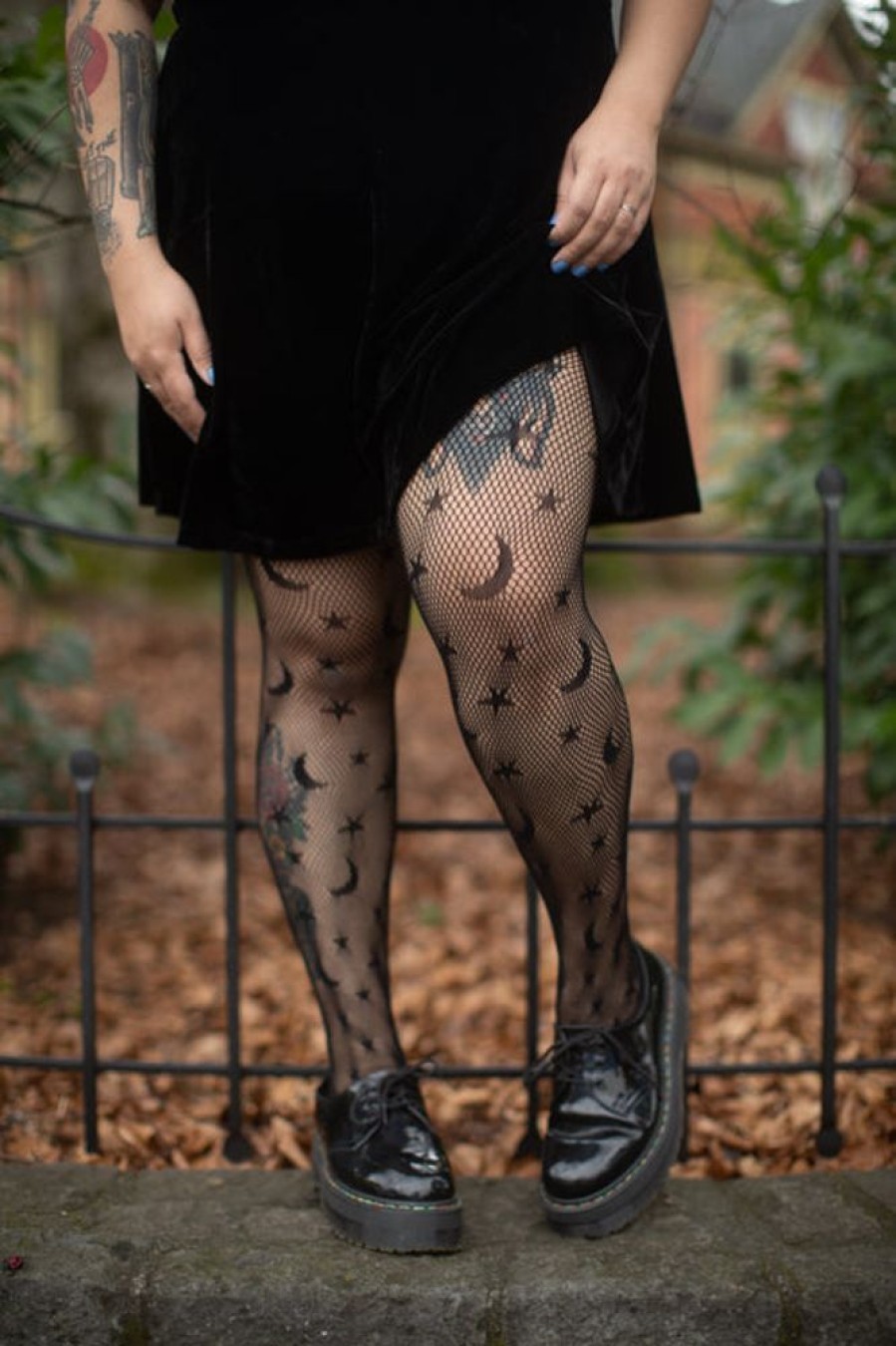 Plus Size Leg Avenue Plus Size Tights | Celestial Net Tights