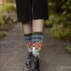 Socks Ozone Crew Socks | Trews Plaid Crew