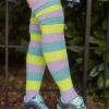 Socks DreaM Stockings Thigh Highs | Sherbet Stripes Thigh High