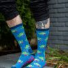 Socks Out Of Print Crew Socks | The Hitchhiker'S Guide To The Galaxy Crew