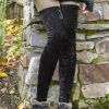 Socks Leg Avenue Thigh Highs | Crushed Velvet Thigh High