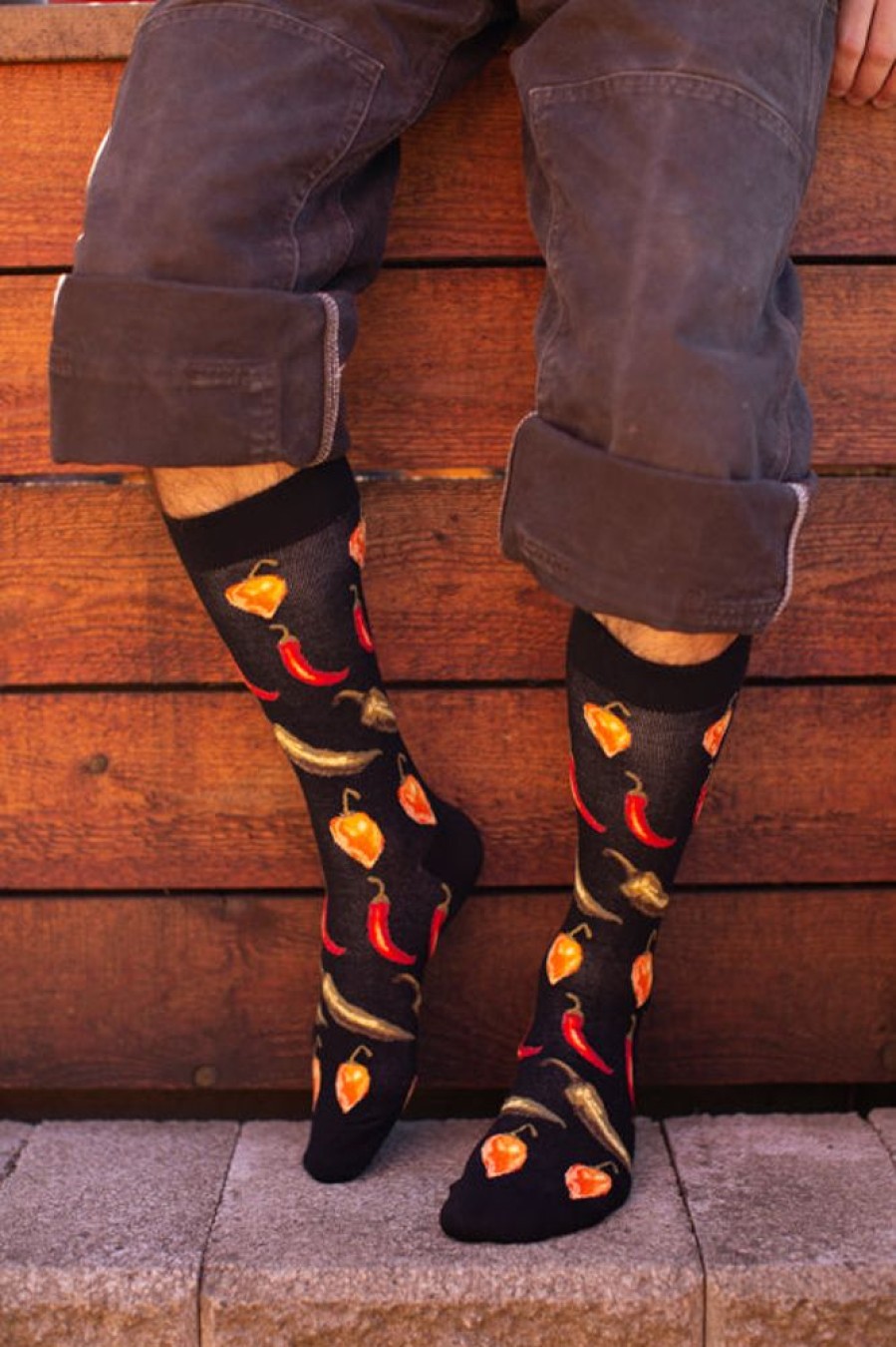 Socks Mod Sock Crew Socks | Hot Chili Peppers Crew