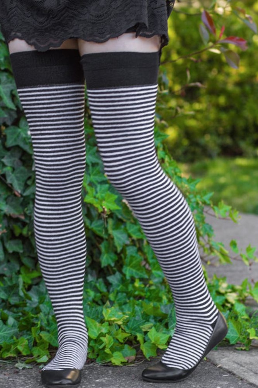 Socks Dreamer Socks Thigh Highs | Extraordinary Boardwalk Thigh High