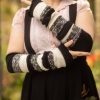 Accessories DreaM Stockings Arm Warmers | Cookies And Cream Stripes Warmers