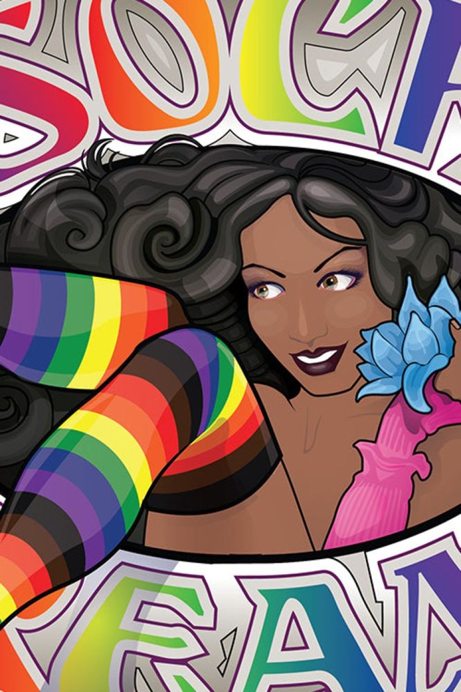 Accessories Sock Dreams Stickers & Magnets | Philly Pride Rainbow Stickers