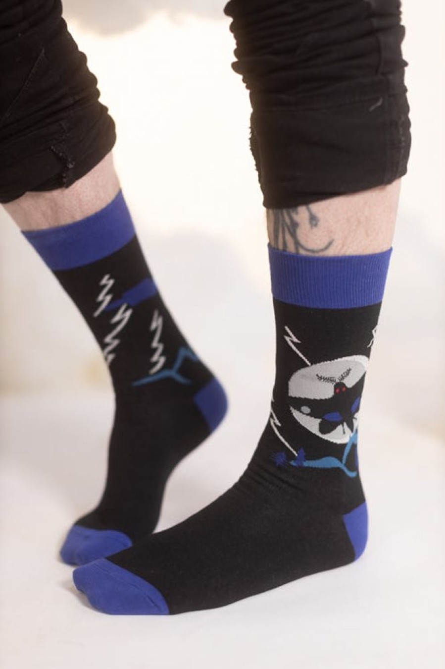 Socks Sock It To Me Midcalves | Mothman Believes In You Crew