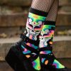 Plus Size Gumball Poodle Plus Size Crew Socks | Oliver Hibert Eye Of The Doomed Crew